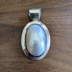 Antique Sterling Pendant/Brooch